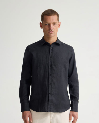 Cooper French Linen Long Sleeve Shirt