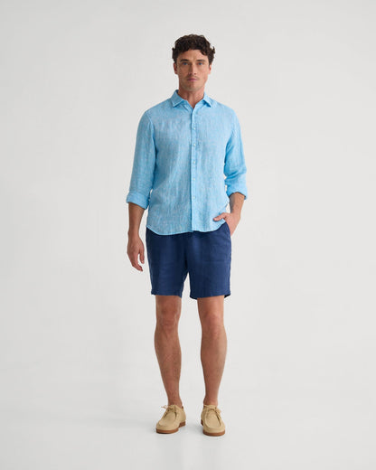 Cooper French Linen Long Sleeve Shirt