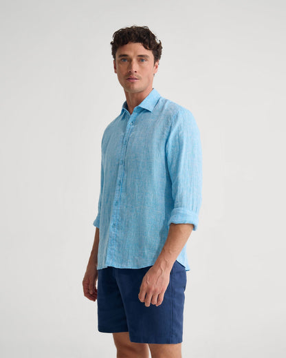 Cooper French Linen Long Sleeve Shirt