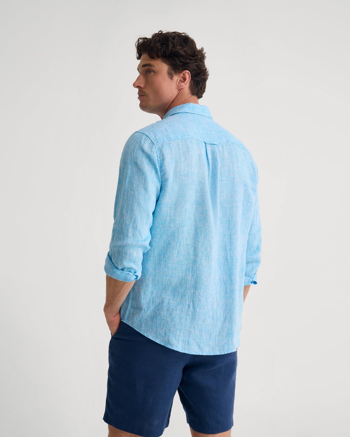 Cooper French Linen Long Sleeve Shirt