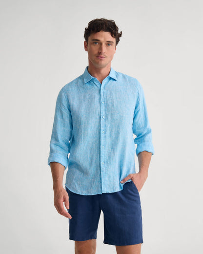 Cooper French Linen Long Sleeve Shirt