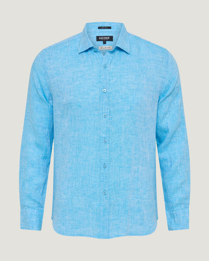 Cooper French Linen Long Sleeve Shirt