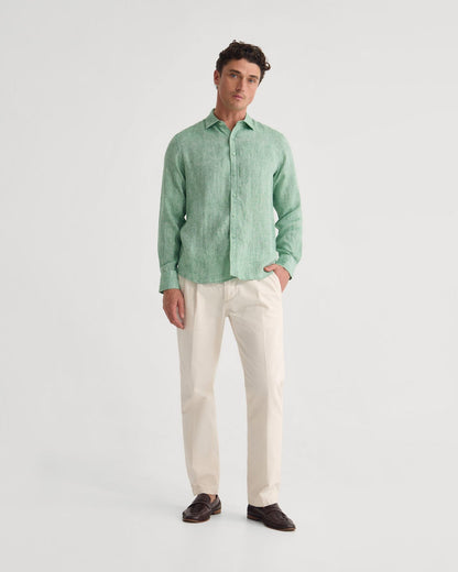 Cooper French Linen Long Sleeve Shirt
