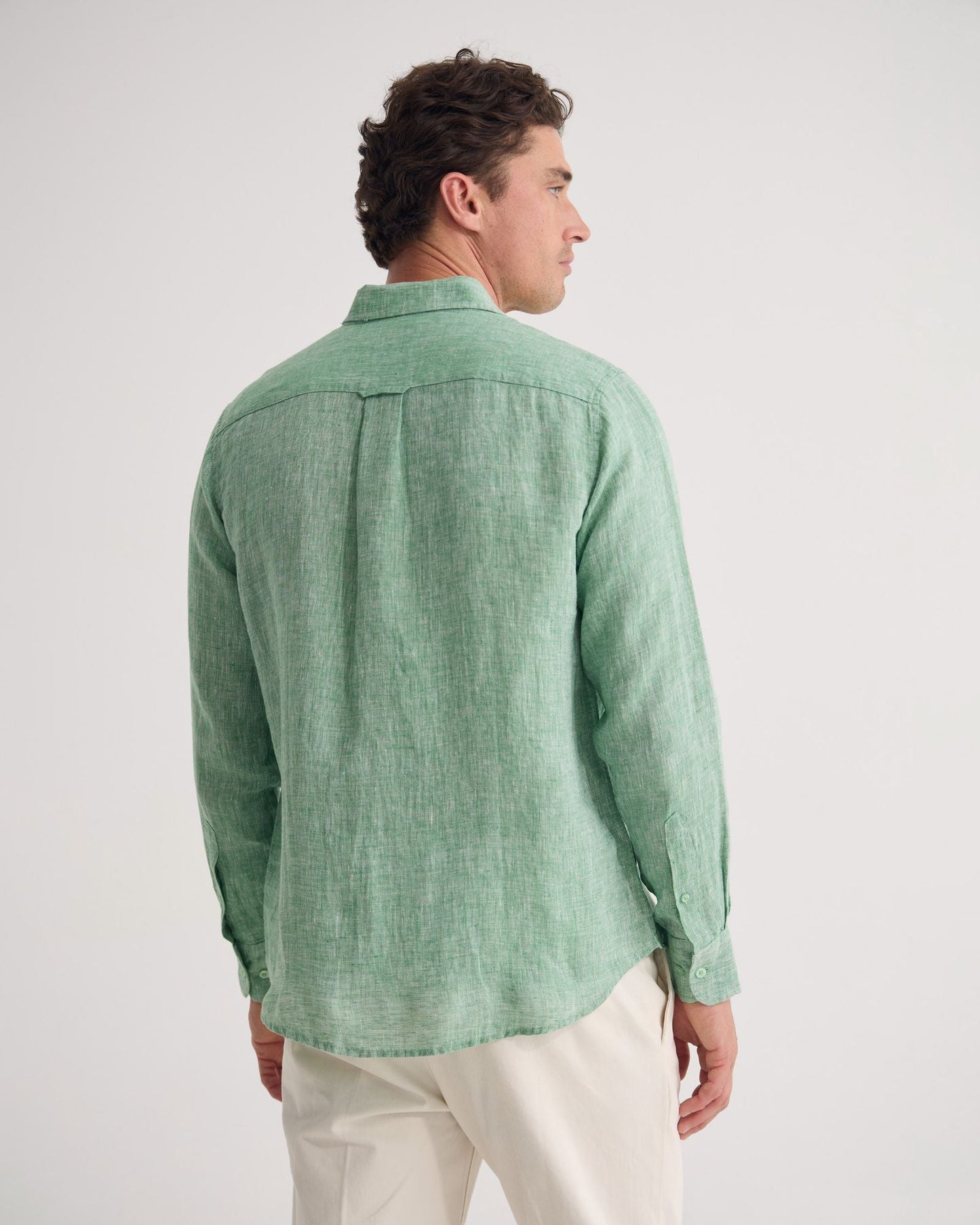 Cooper French Linen Long Sleeve Shirt