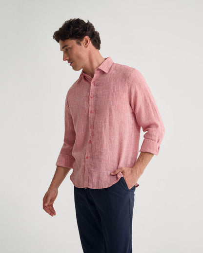 Cooper French Linen Long Sleeve Shirt