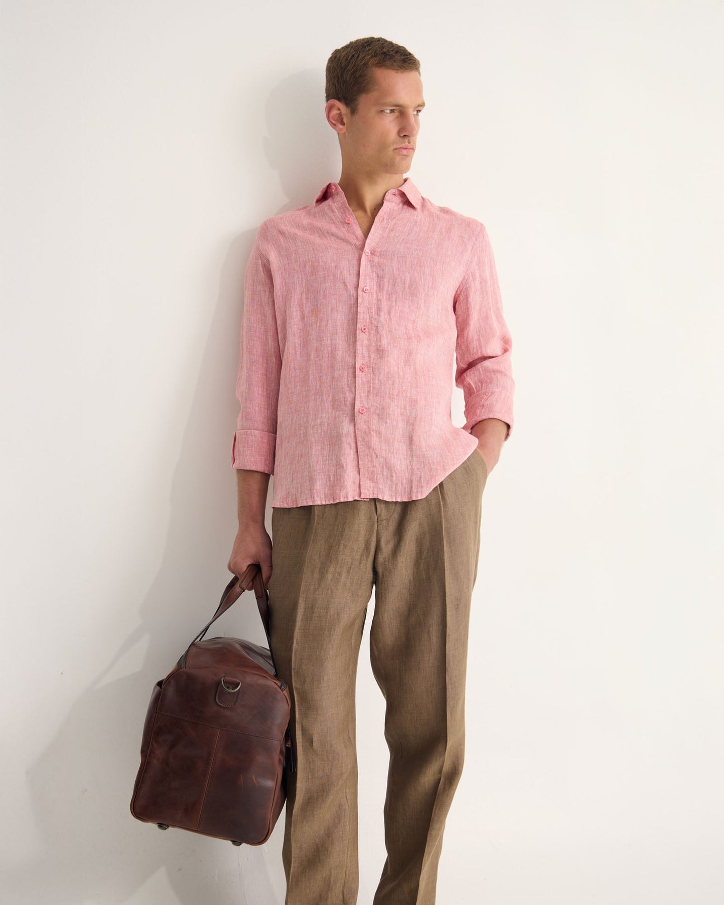 Cooper French Linen Long Sleeve Shirt