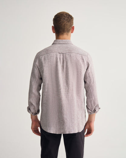Cooper French Linen Long Sleeve Shirt
