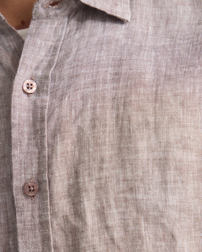 Cooper French Linen Long Sleeve Shirt