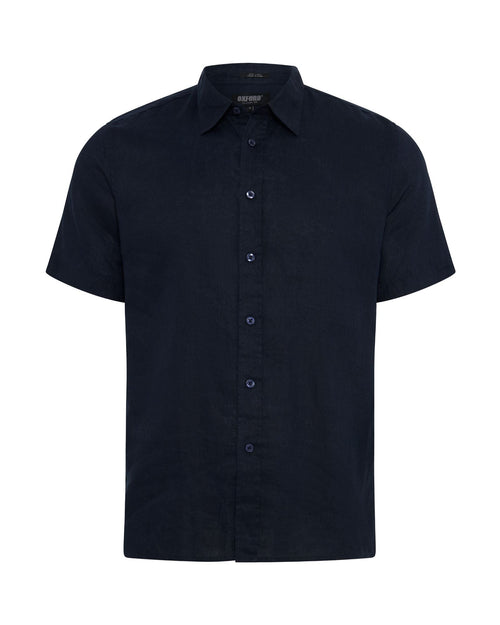 Leyton French Linen Short Sleeve Shirt