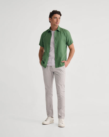 Leyton French Linen Short Sleeve Shirt
