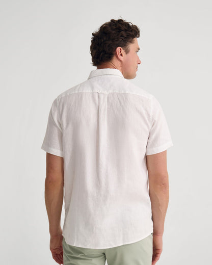 Leyton French Linen Short Sleeve Shirt