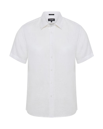Leyton French Linen Short Sleeve Shirt