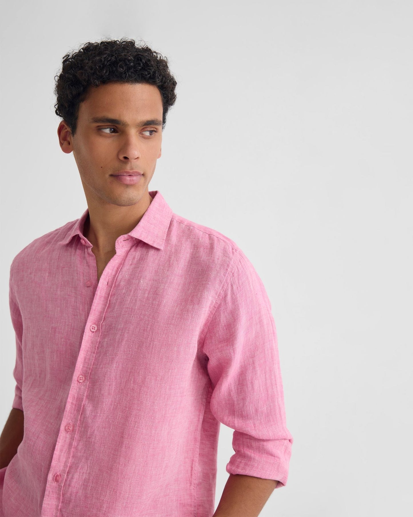 Cooper French Linen Long Sleeve Shirt
