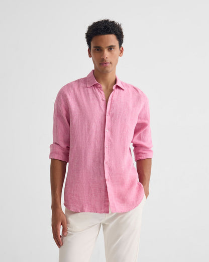 Cooper French Linen Long Sleeve Shirt