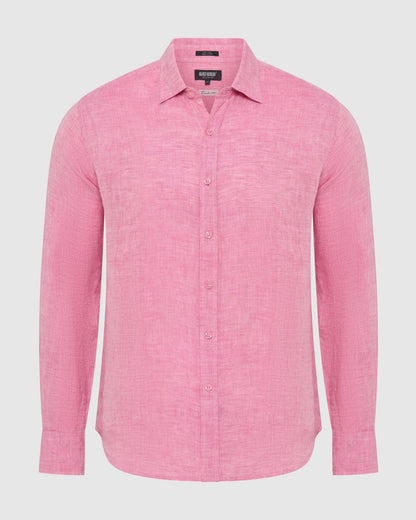 Cooper French Linen Long Sleeve Shirt