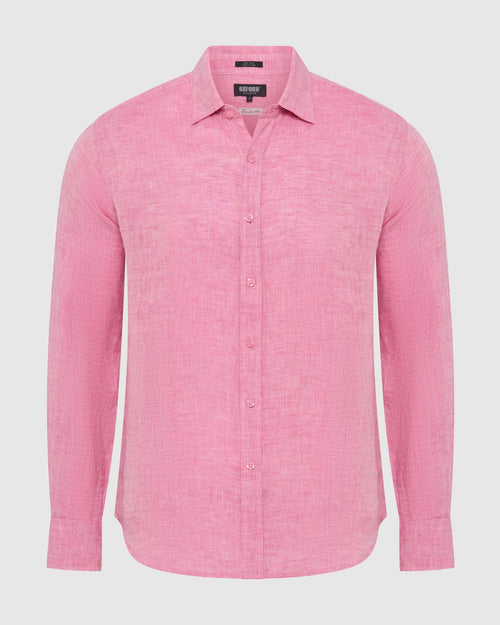 Cooper French Linen Long Sleeve Shirt