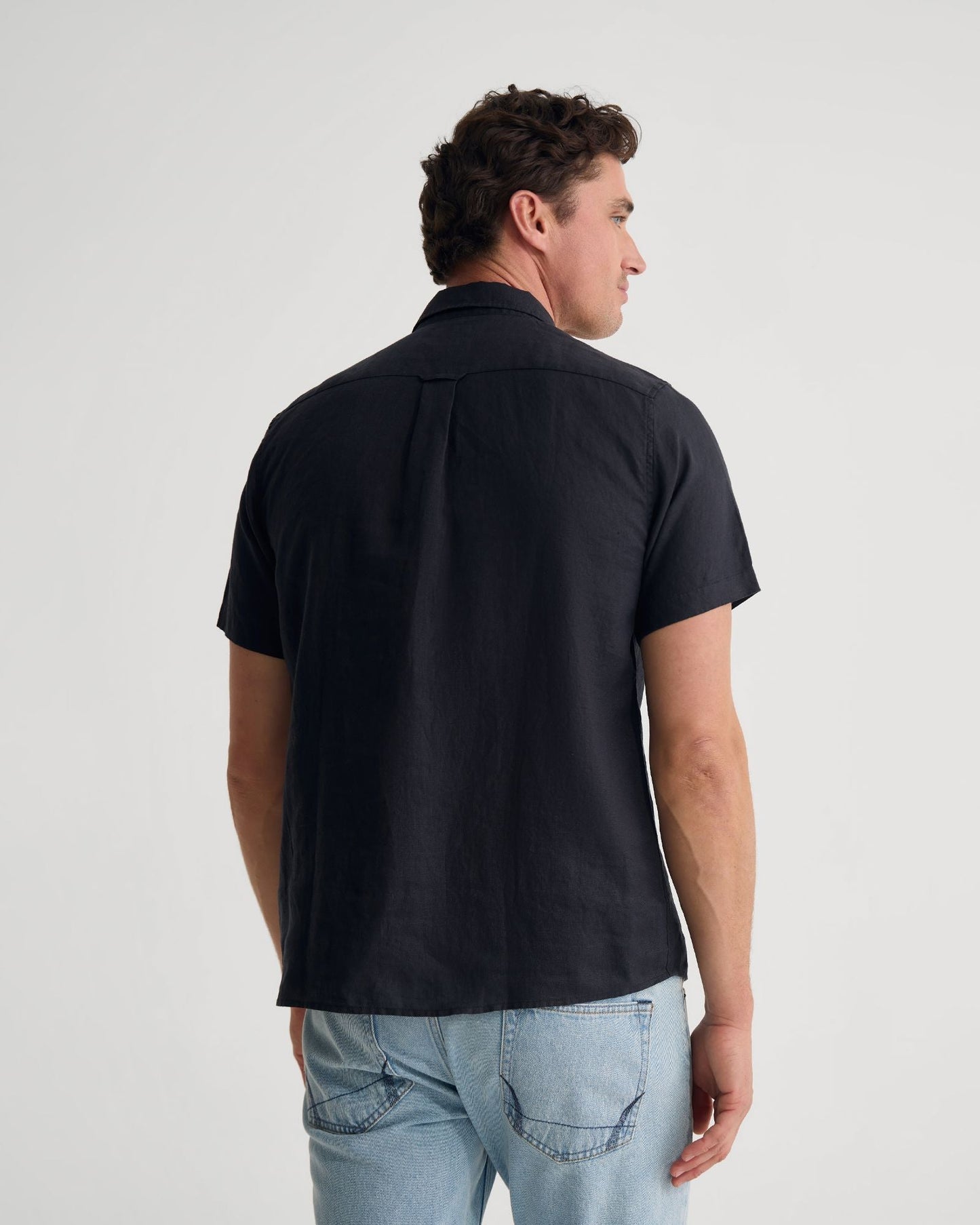 Leyton French Linen Short Sleeve Shirt