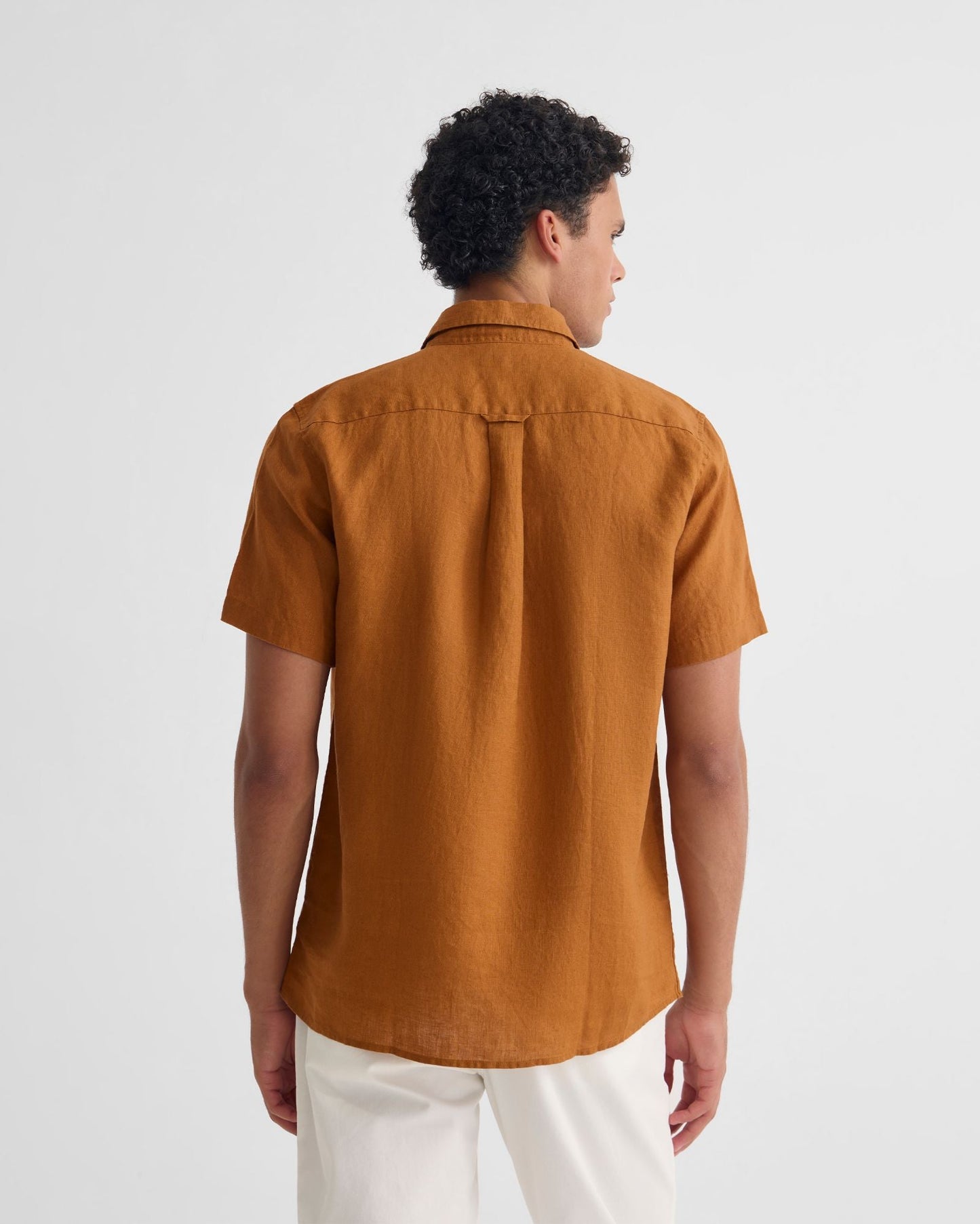 Leyton French Linen Short Sleeve Shirt