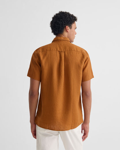 Leyton French Linen Short Sleeve Shirt