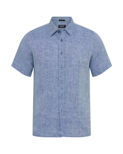 Leyton French Linen Short Sleeve Shirt