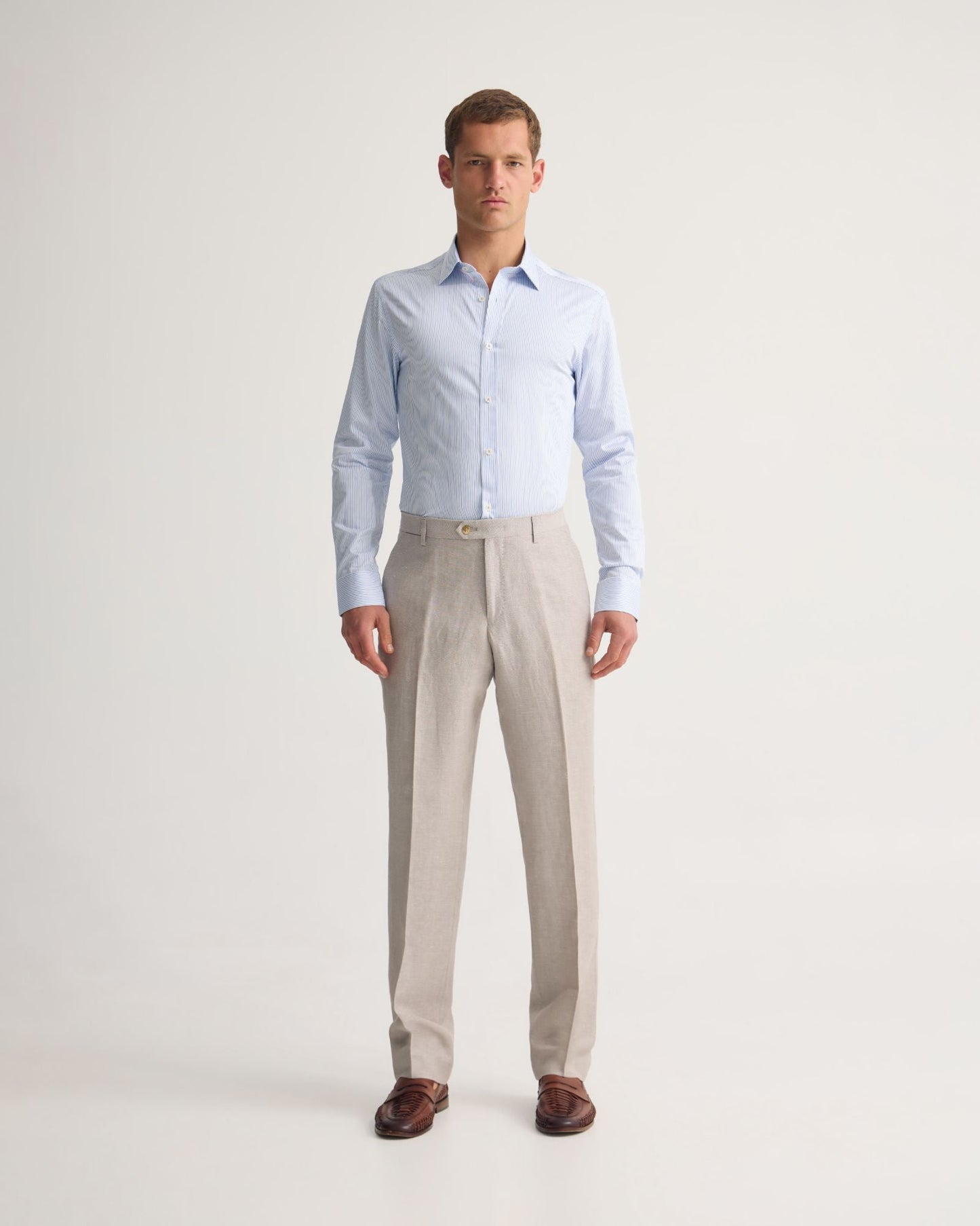 Beckton Slim Fit Striped Shirt