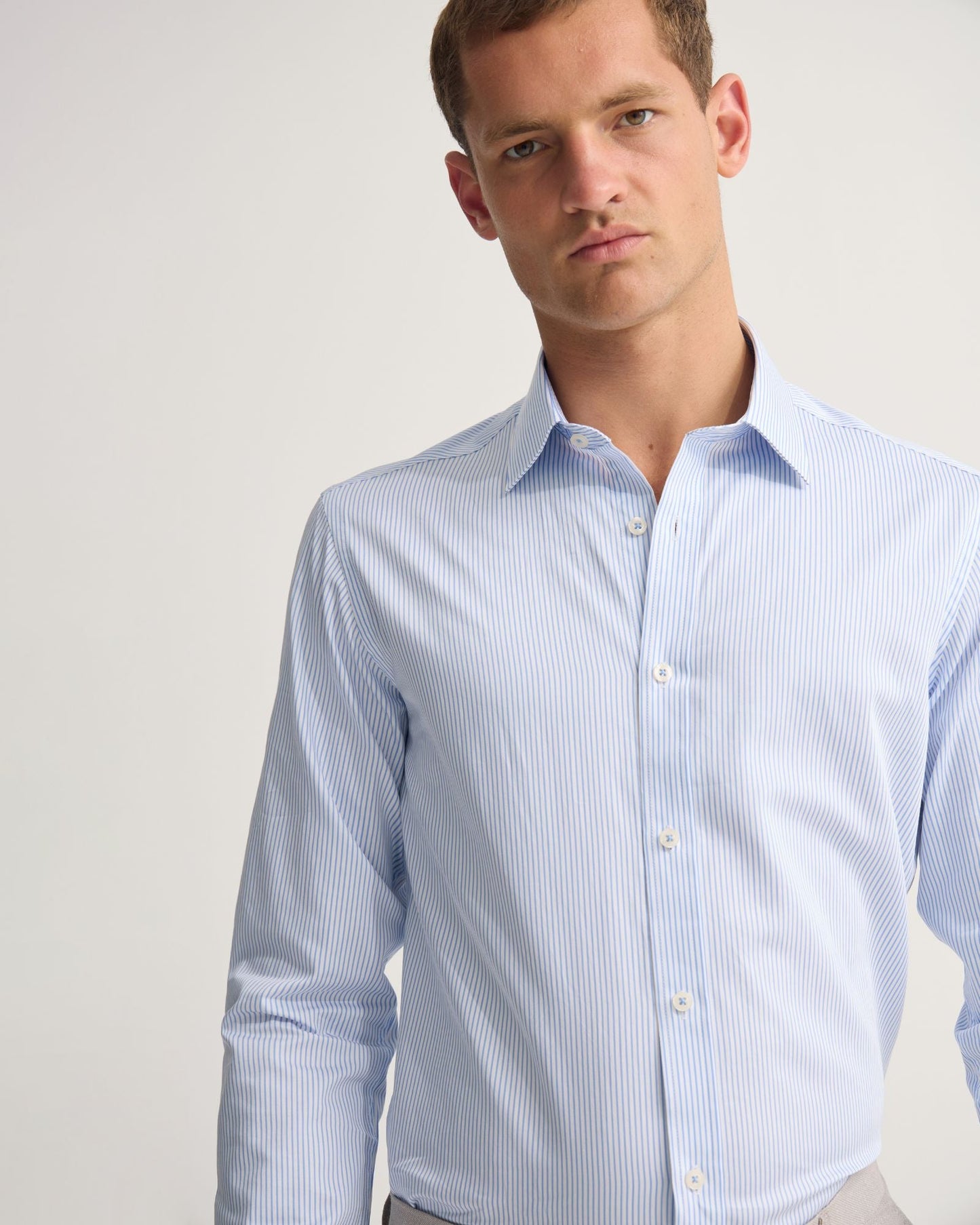 Beckton Slim Fit Striped Shirt