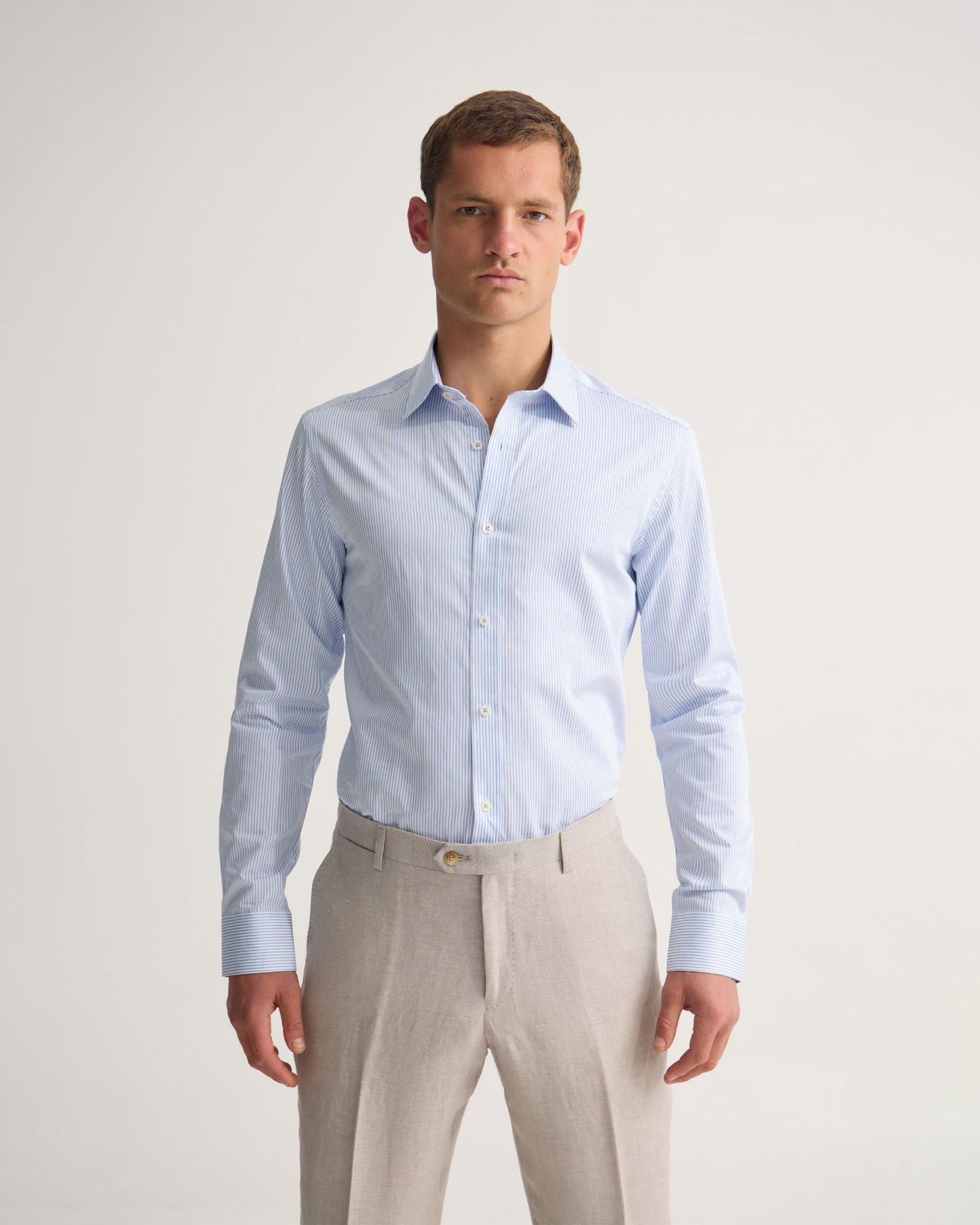 Beckton Slim Fit Striped Shirt