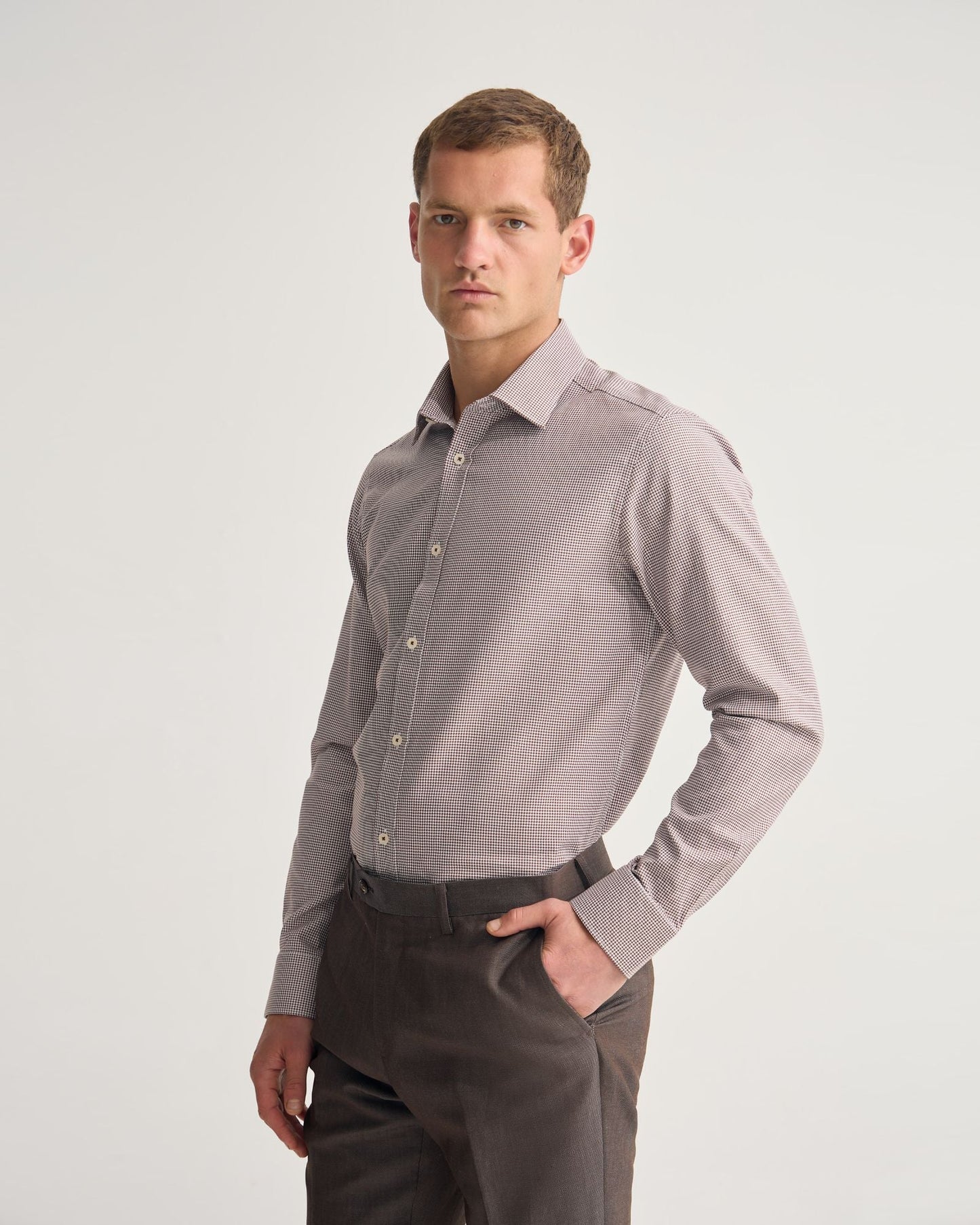 Beckton Slim Fit Cotton Shirt