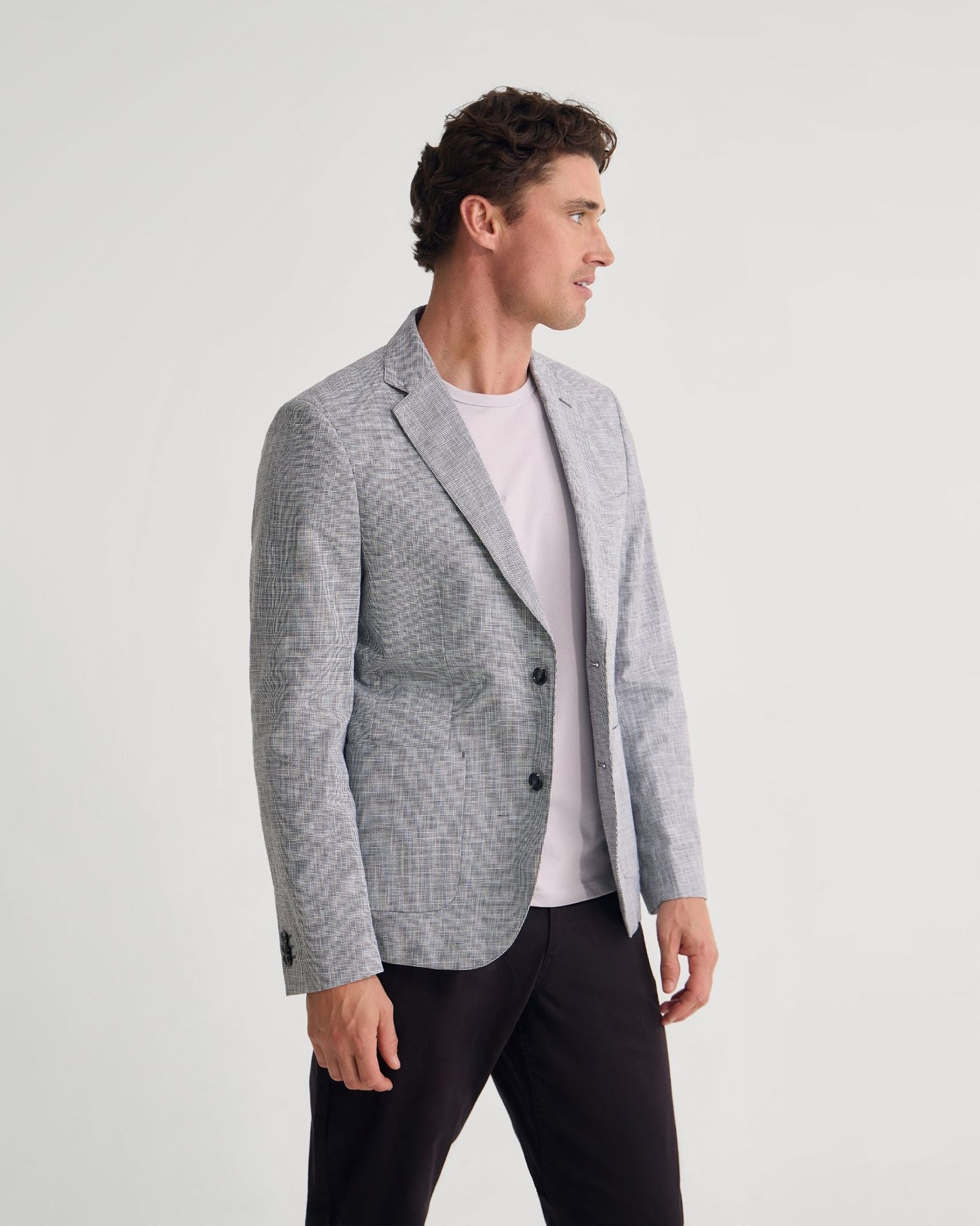 Milton Mini Check Blazer