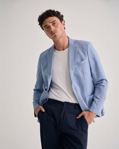 Milton Linen Blend Blazer