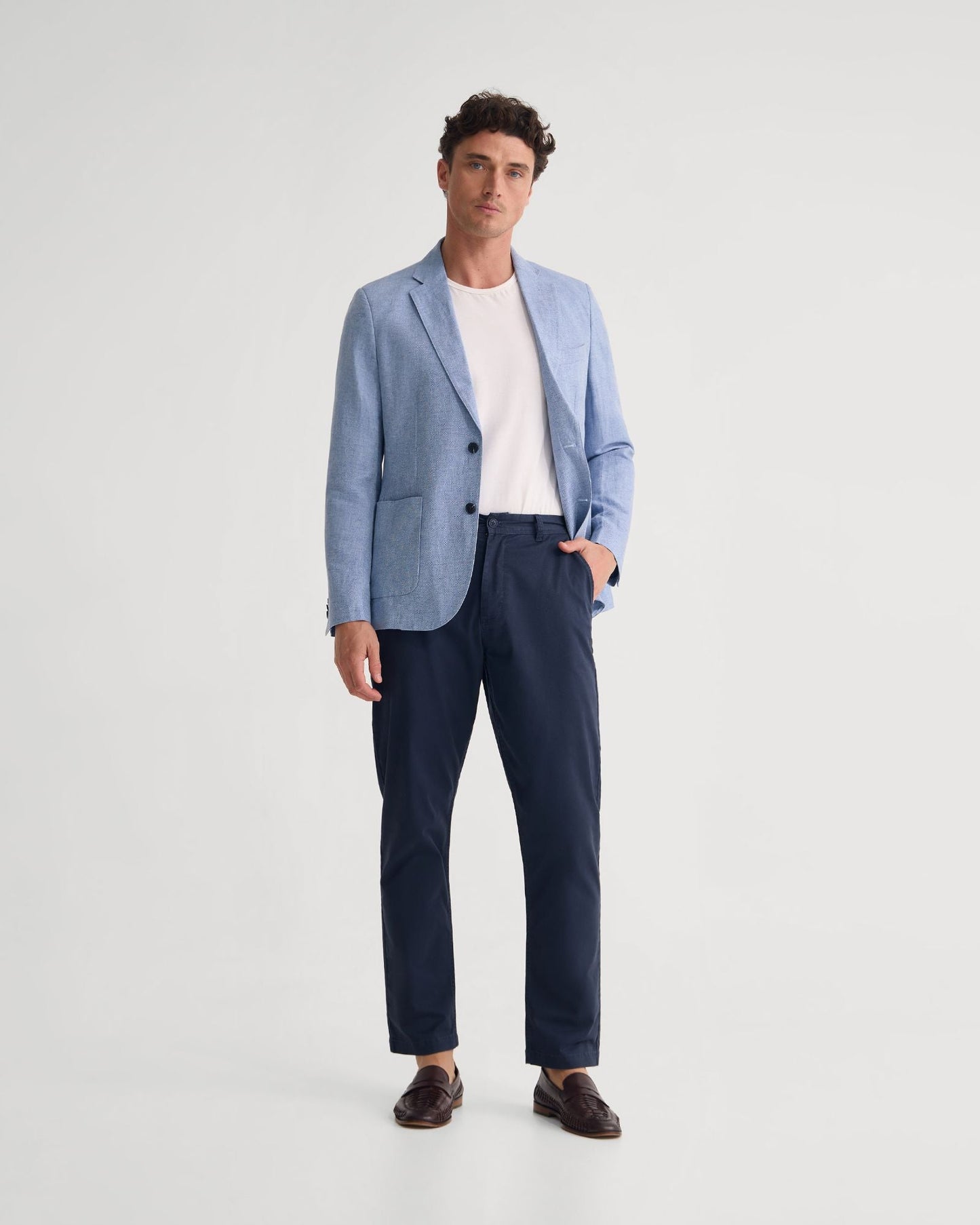 Milton Linen Blend Blazer
