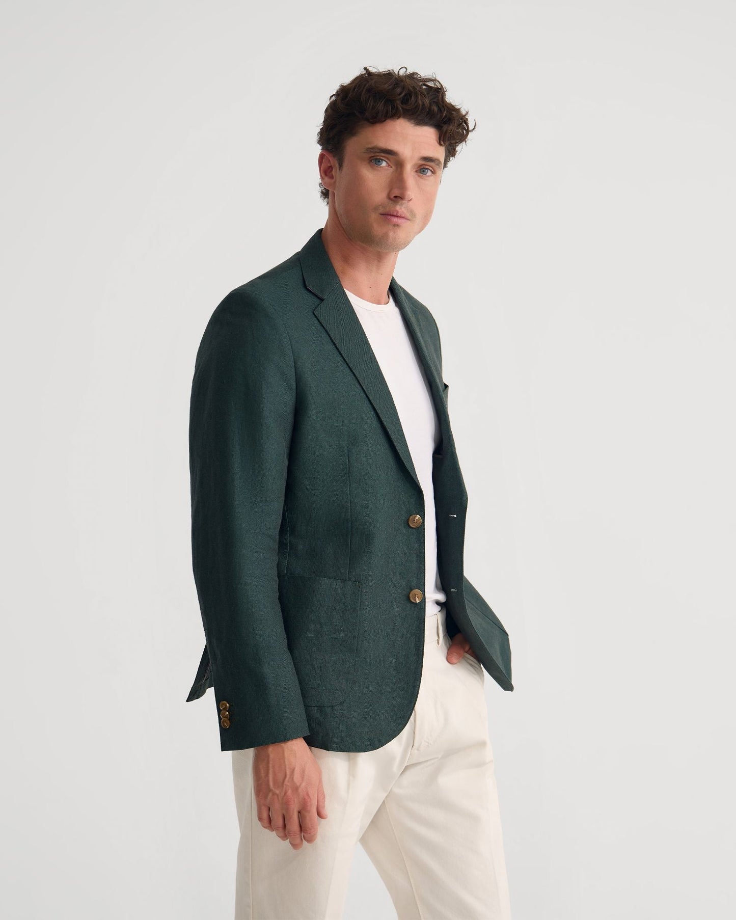 Milton Linen Blend Blazer