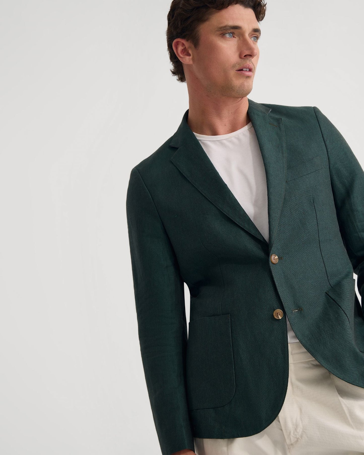 Milton Linen Blend Blazer