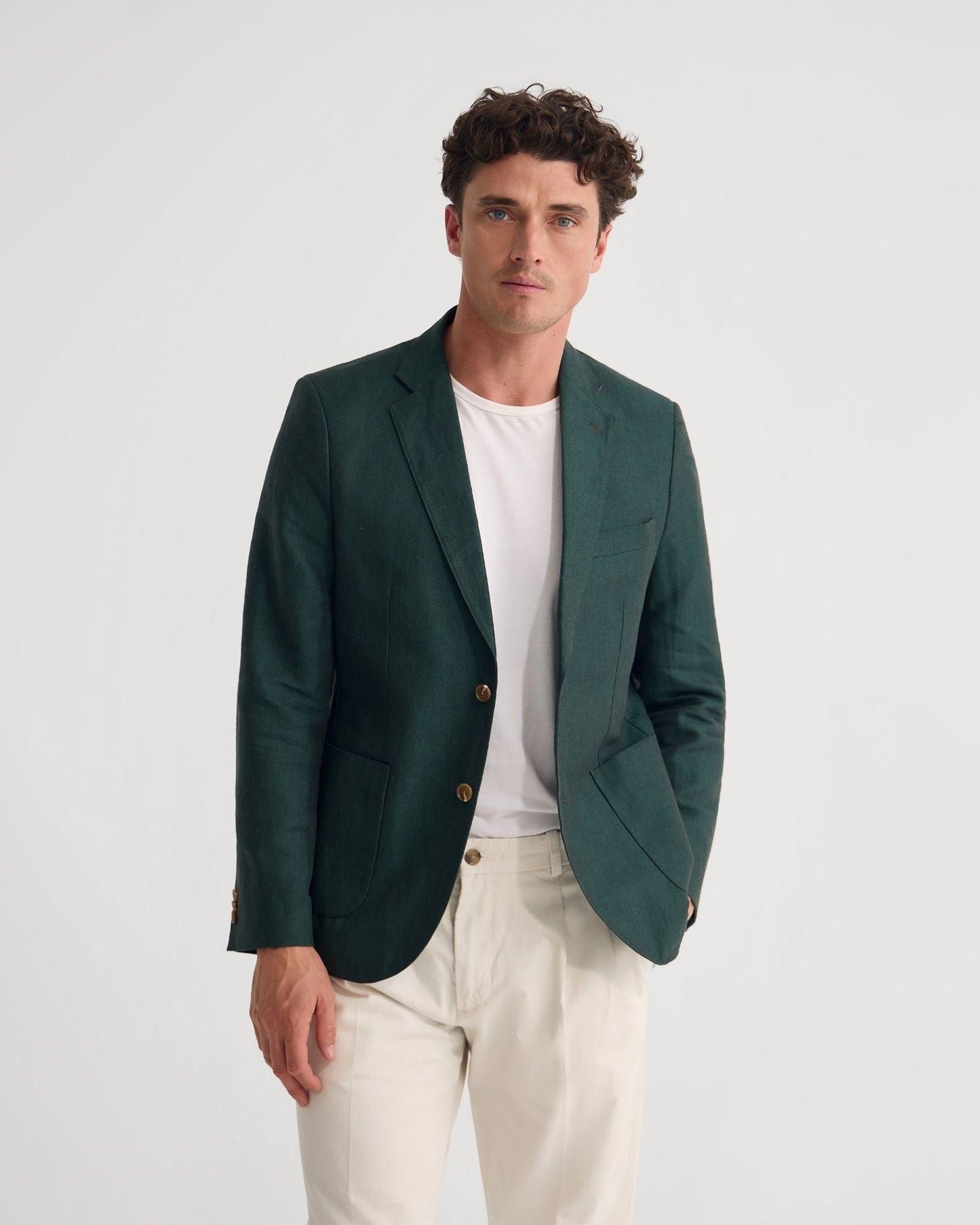 Milton Linen Blend Blazer