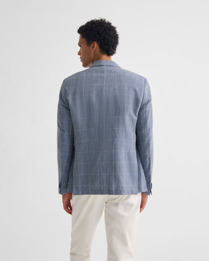 Milton 1/2 Lined Checked Blazer