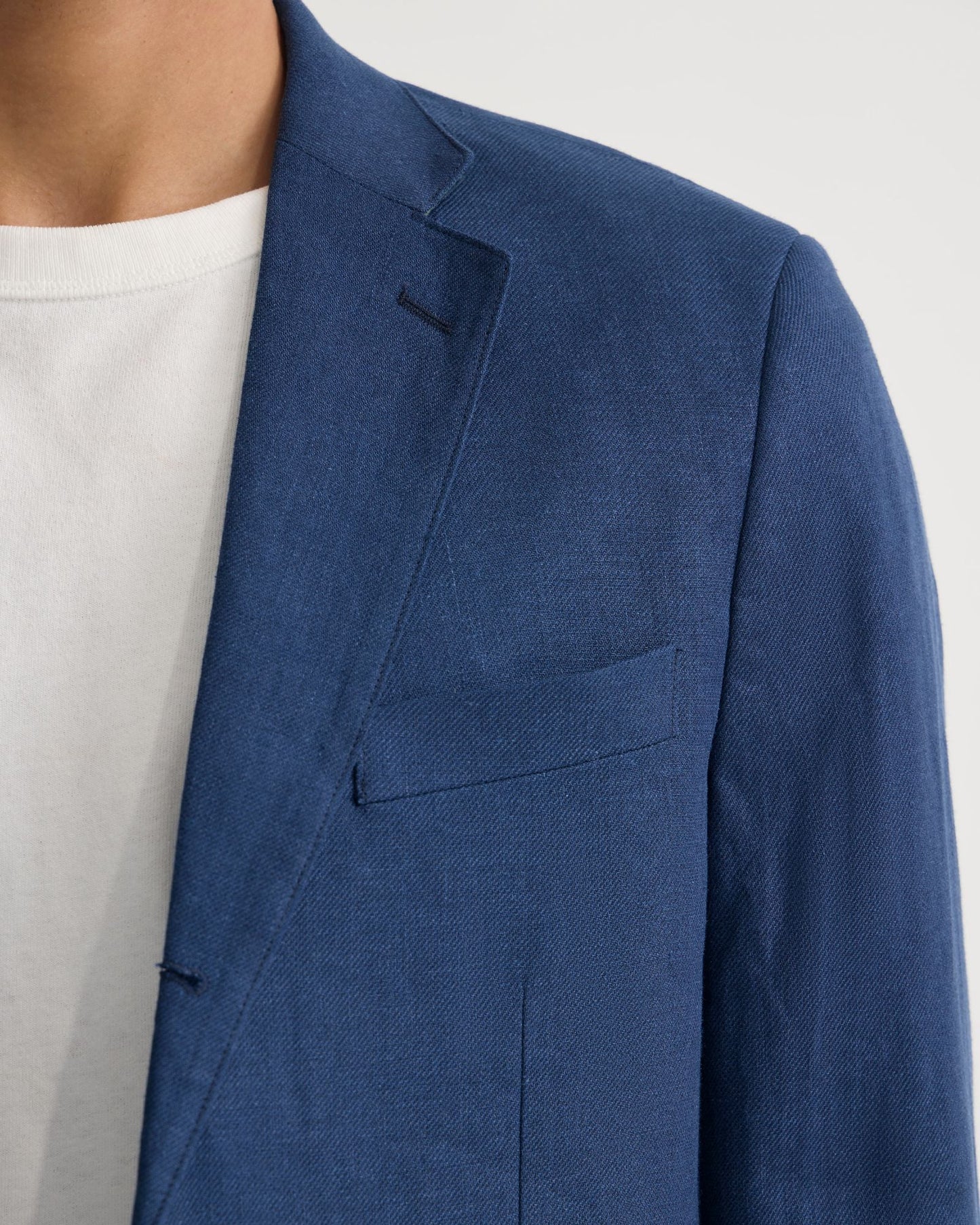 3 Button Linen Milton Blazer