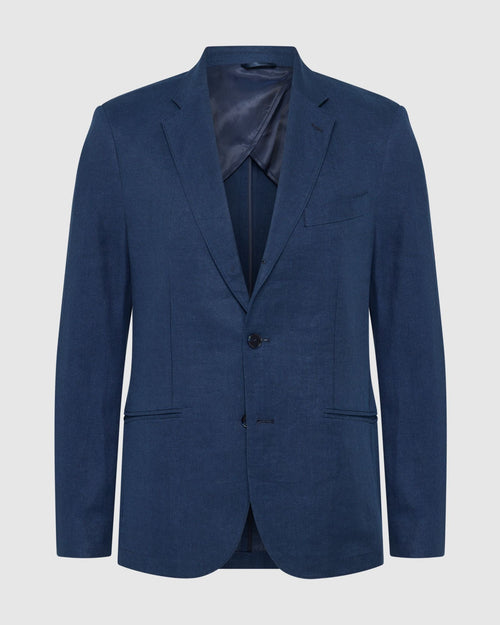 3 Button Linen Milton Blazer