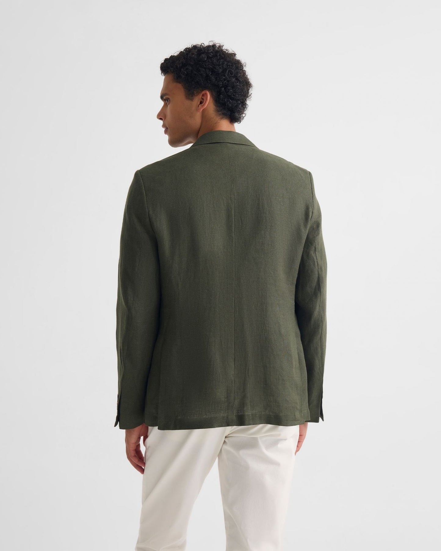 3 Button Linen Milton Blazer