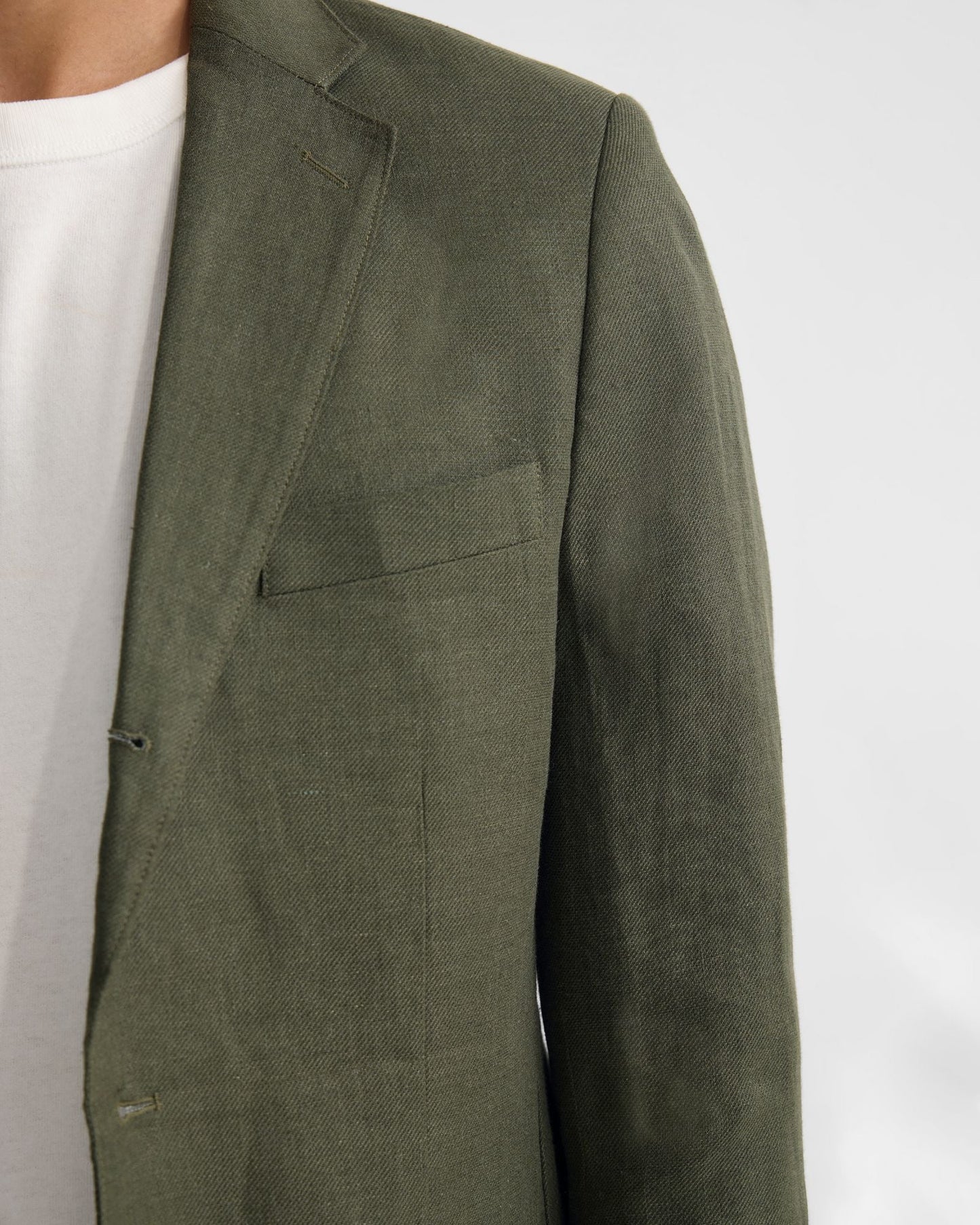 3 Button Linen Milton Blazer