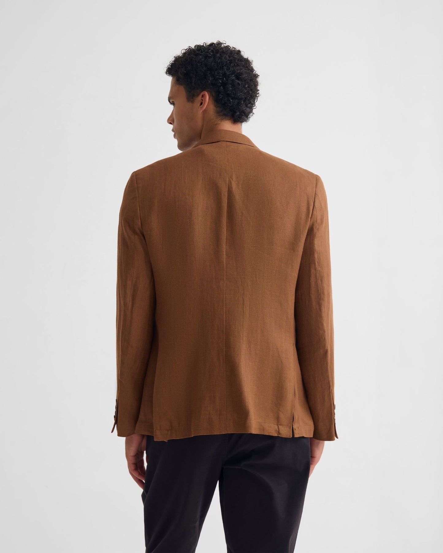 3 Button Linen Milton Blazer