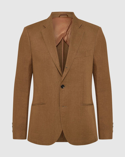3 Button Linen Milton Blazer