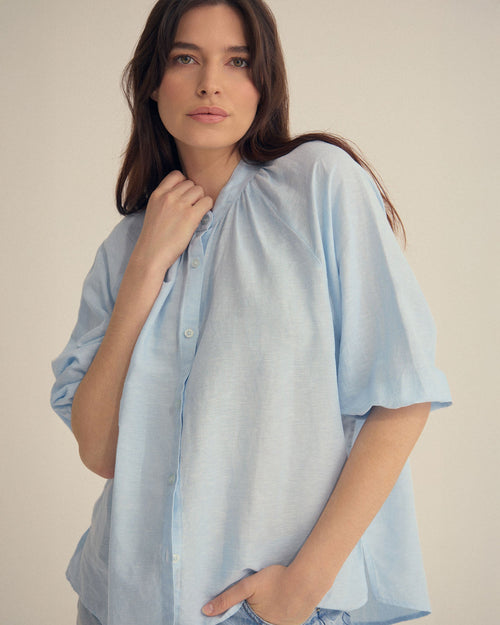 Annika Washed Linen Shirt