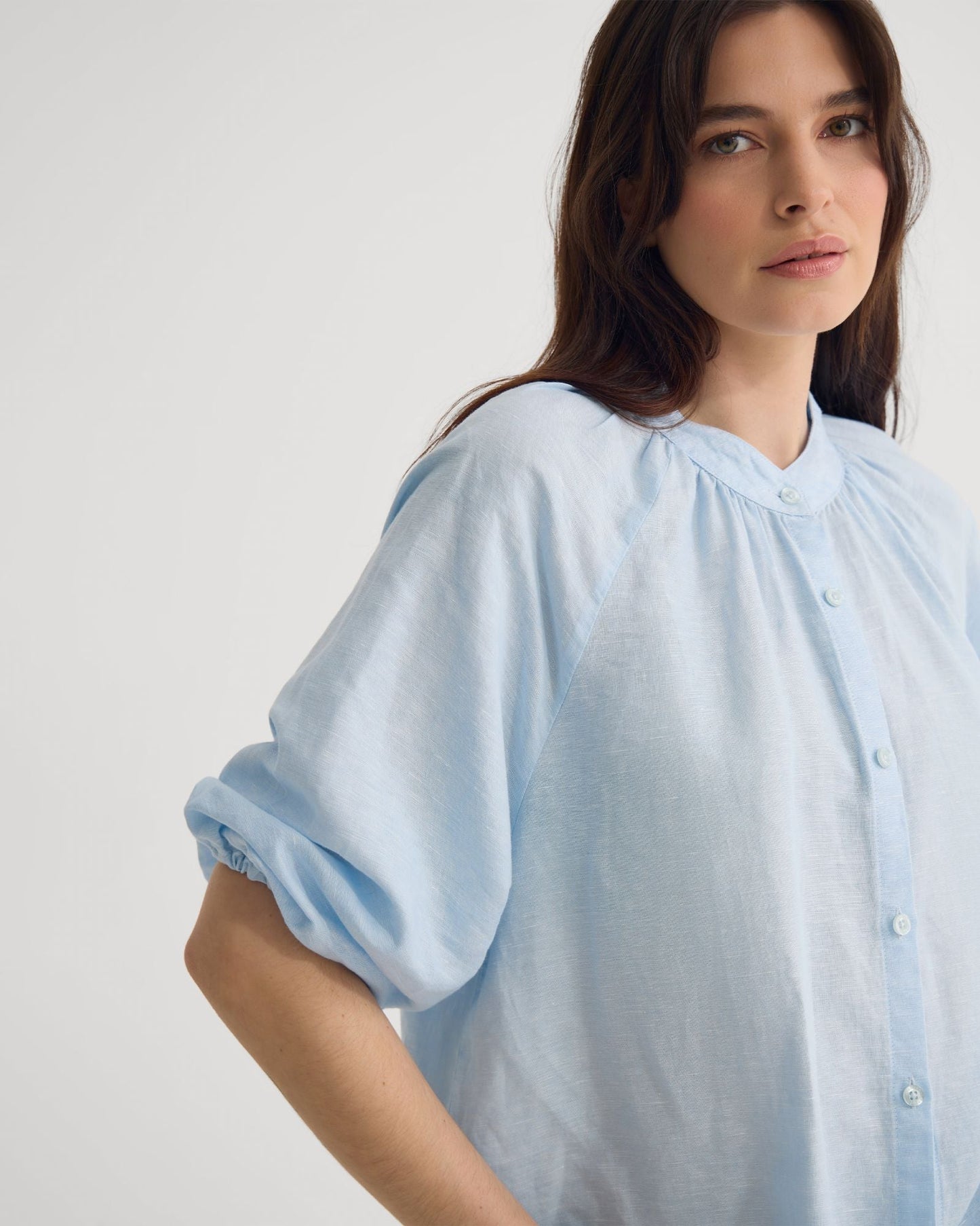 Annika Washed Linen Shirt