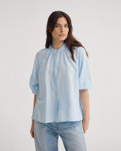 Annika Washed Linen Shirt