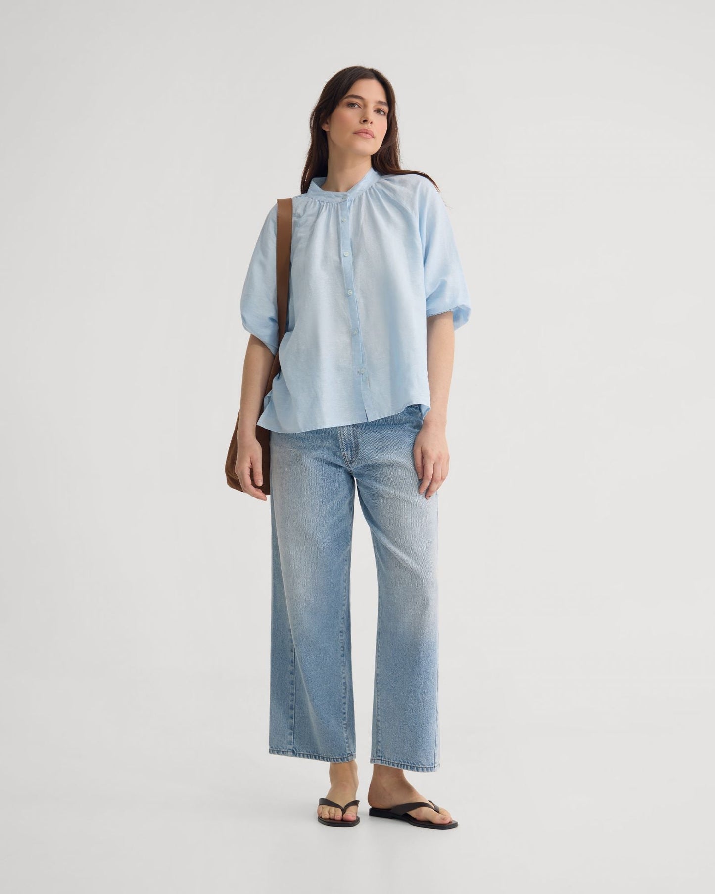 Annika Washed Linen Shirt