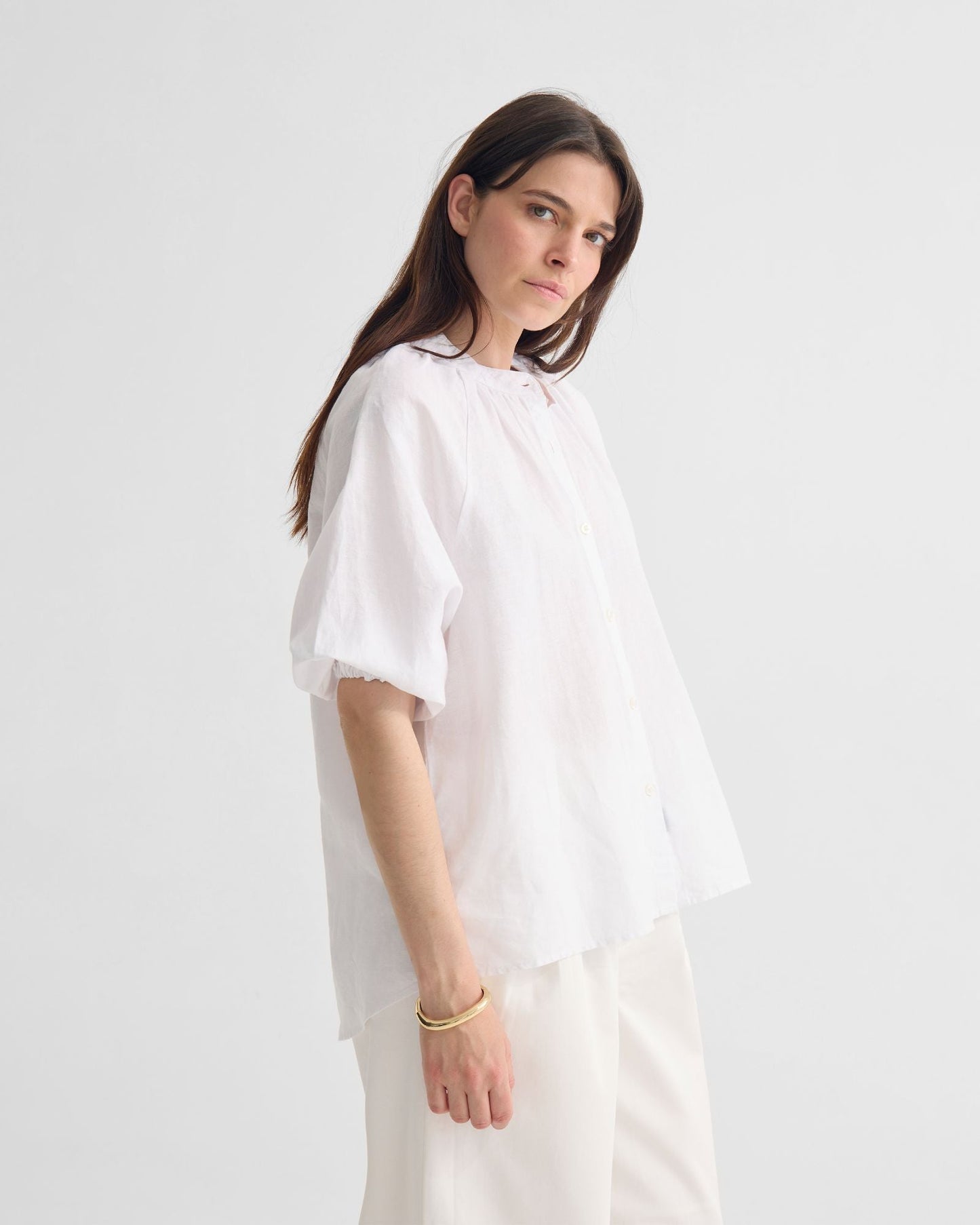 Annika Washed Linen Shirt