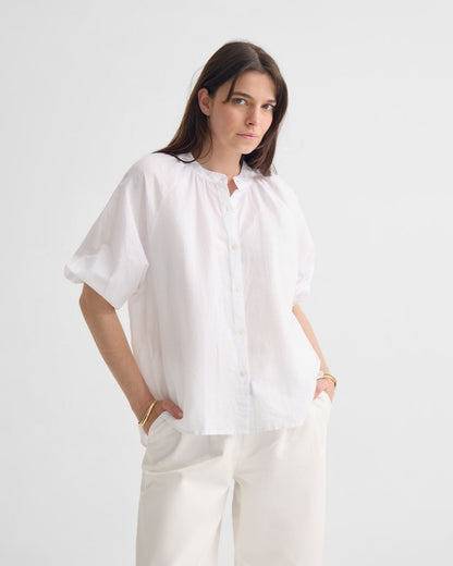 Annika Washed Linen Shirt