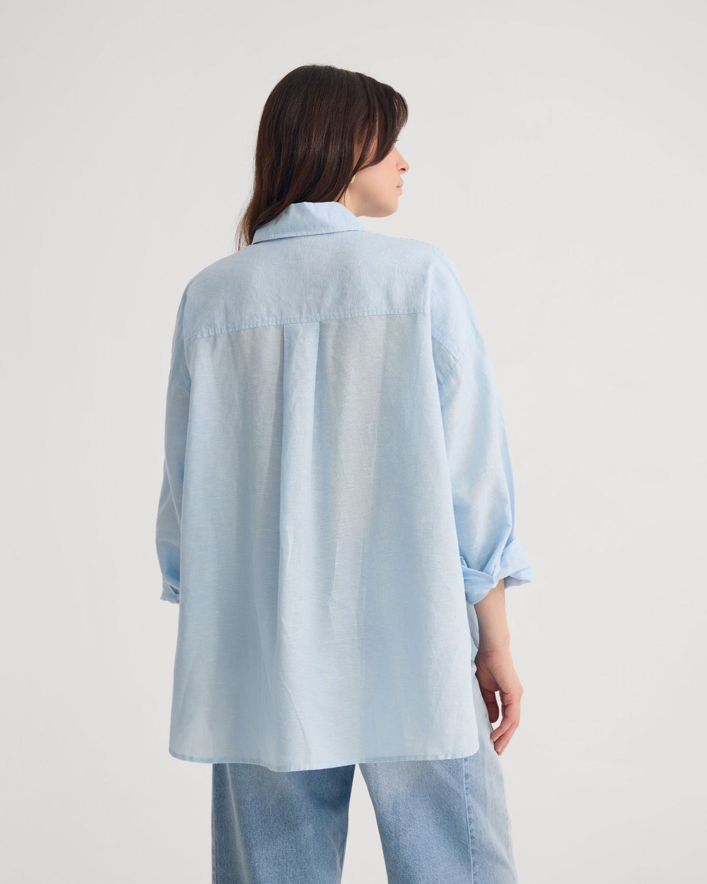Erika Washed Casual Linen Shirt
