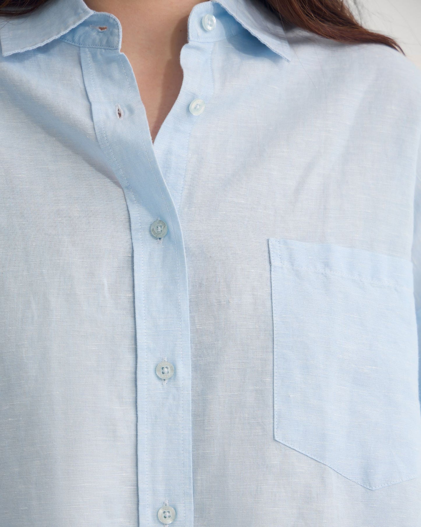 Erika Washed Casual Linen Shirt
