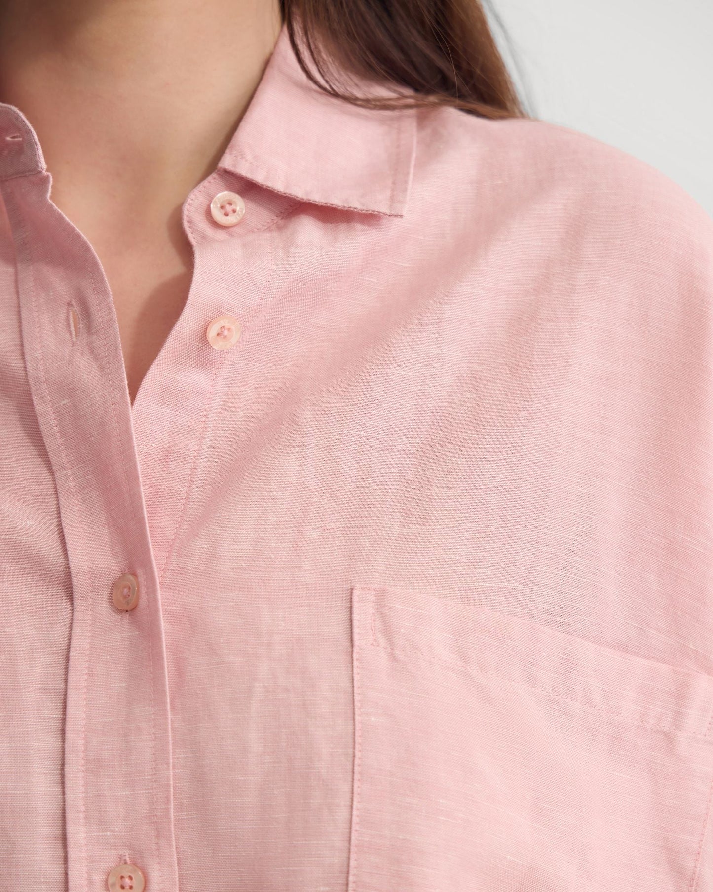 Erika Washed Casual Linen Shirt